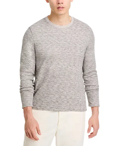 Vince Double Knit Jumper In Black/off White