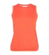 Vince Double-layer Shell Top In Pink