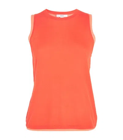 VINCE DOUBLE-LAYER TANK TOP
