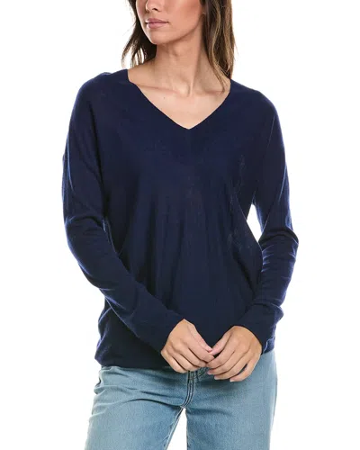 VINCE VINCE DOUBLE V-NECK PULLOVER