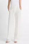 Vince Double-waistband Drawstring Pant In Off-white