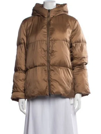 Pre-owned Vince Down Jacket In Brown