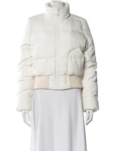 Pre-owned Vince Down Jacket In Neutral