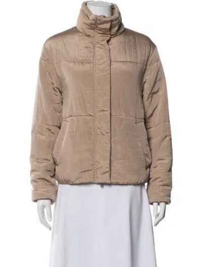 Pre-owned Vince Down Jacket In Neutral