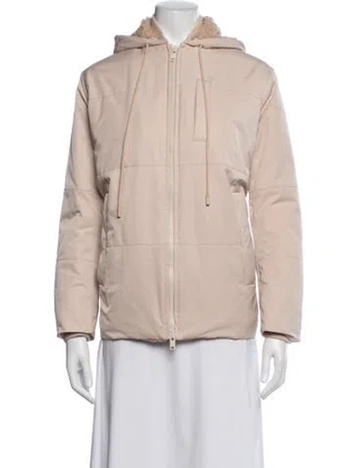 Pre-owned Vince Down Jacket In Neutrals