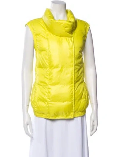Pre-owned Vince Down Jacket In Yellow
