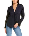 VINCE VINCE DRAPEY BLOUSE