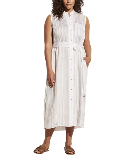 Vince Drapey Stripe Shirt Dress