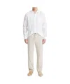 Vince Patch Pocket Drawstring Pant In Bone