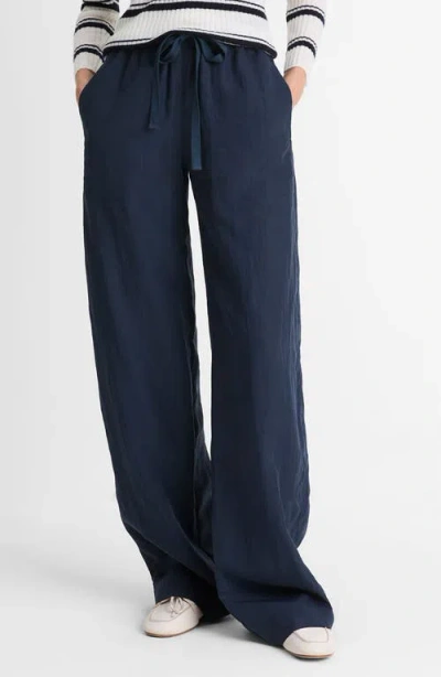 Vince Drawstring Utility Pants In Coastal Blue