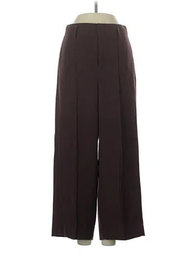 Pre-owned Vince Dress Pants In Burgundy