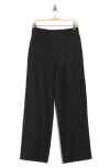 Vince Drop Waist Utility Wide Leg Pants In Black