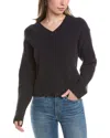 Vince Dropped-shoulder Sweater In Blue