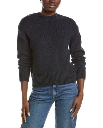 Vince Drop-shoulder Sweater In Blue