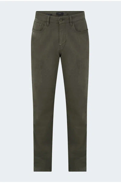 Vince Dylan 5 Pocket Pant In Frog In Brown