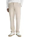 Vince Dylan Peached Stretch Cotton Chinos In Cahuenga Khaki