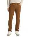 Vince Men's Dylan Peached Cotton 5-pocket Pants In Vicuna