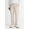 Vince Dylan Peached Stretch Cotton Chinos In Cahuenga Khaki