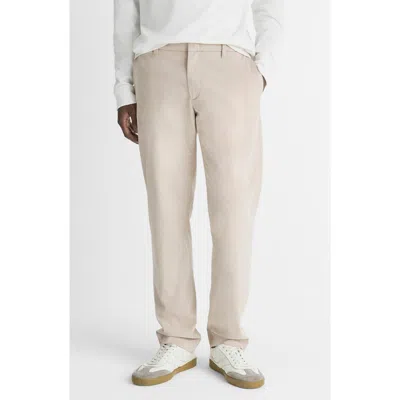 Vince Dylan Peached Stretch Cotton Chinos In Cahuenga Khaki