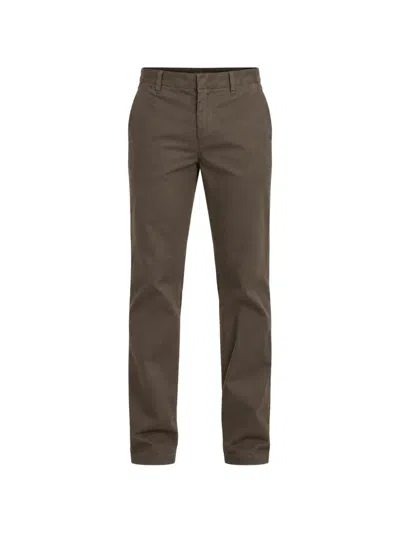 Vince Dylan Straight-leg Chino Trousers In Brown