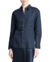 Shop Vince Easy Button Down Shirt