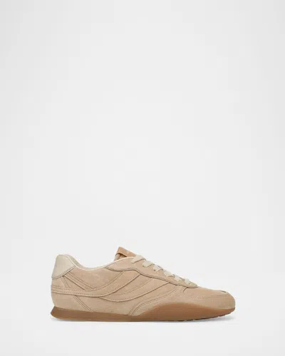 Vince Echo Trainer Leather Sneaker In Brown