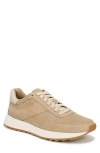 Vince Edric Corduroy Textured Suede Sneaker In Sand Trail