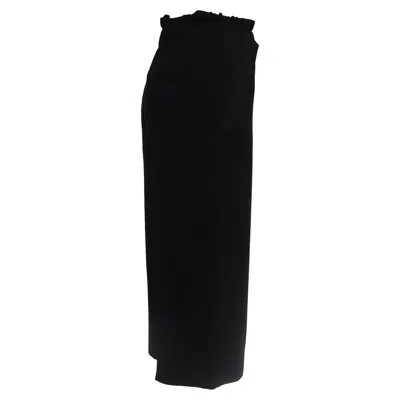 Pre-owned Vince Elastic Waistband Culottes In Black Triacetate In Multi