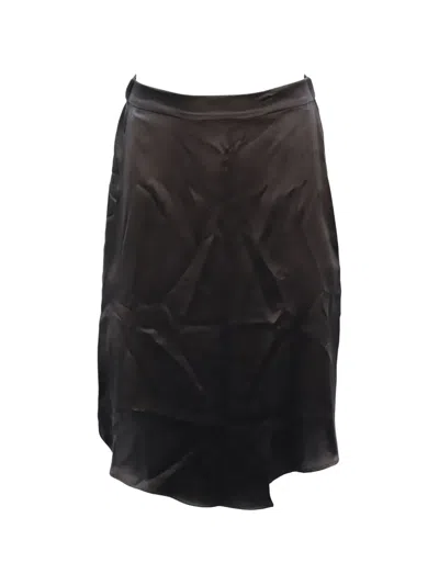 Pre-owned Vince Elasticated-waist Skirt In Black