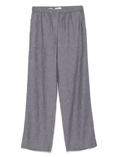 Vince Elasticated-waist Trousers In Blue