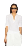 Vince Elbow Sleeve Polo