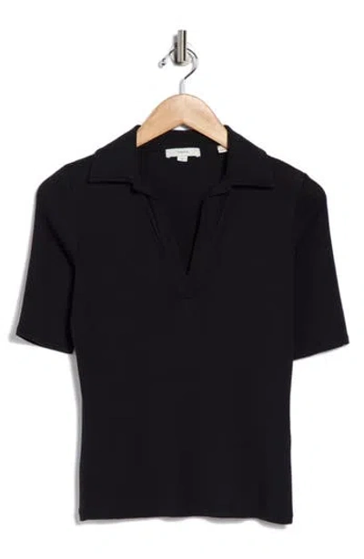 Vince Elbow Sleeve Polo