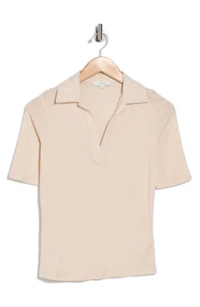 Vince Elbow Sleeve Polo