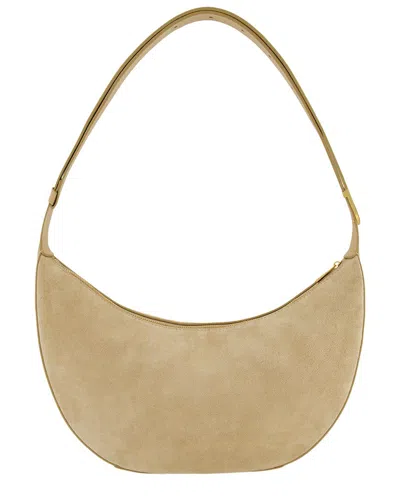 Vince Eris Leather Hobo Bag In White