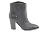Vince Erving Ankle Boots In Black Leather In Black