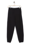 Vince Essential Cotton Joggers In Black