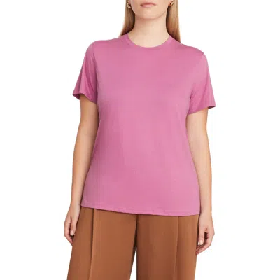 Vince Essential Cotton T-shirt In 691cam-camelia