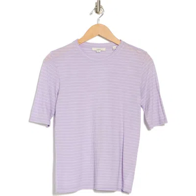 Vince Essential Elbow Length Sleeve Pima Cotton T-shirt