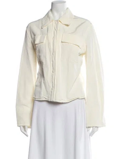 Pre-owned Vince Evening Jacket In Neutral