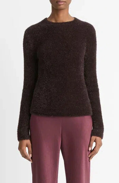 VINCE VINCE EYELASH METALLIC SWEATER