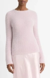 Vince Eyelash Metallic Sweater In Orchid Stone Metallic