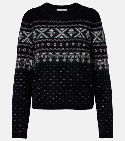 VINCE FAIR ISLE CASHMERE SWEATER