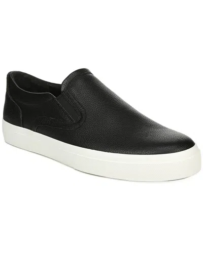 Vince Fairfax Leather Sneaker In Black