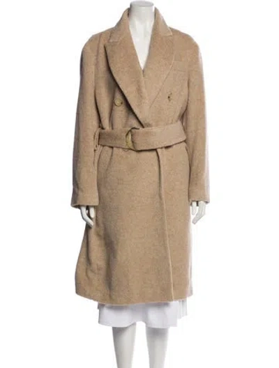 Pre-owned Vince Faux Fur Coat In Neutral