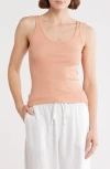 Vince Favorite Pima Cotton & Modal Tank