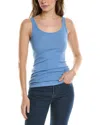 Vince Women's Favorite Ribbed Tank Top In Blue