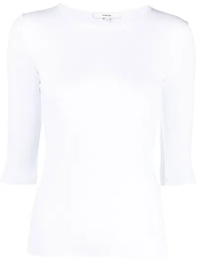 VINCE FINE-RIBBED TOP