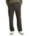 Vince Flannel Cargo Pants In Carbon