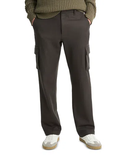 Vince Flannel Cargo Pants In Carbon