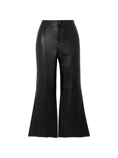 Vince Flared Trousers In Black
